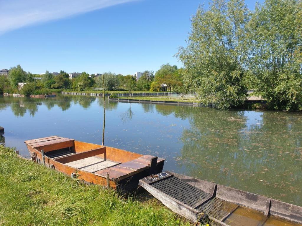 Studio Renard Quartier Marais, Terrasse En Rez De Jardin, Matelas Confort Bourges Eksteriør billede